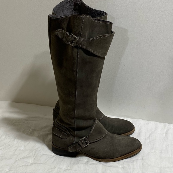 All Saints Suede Boots for Women - Picture 4 of 16